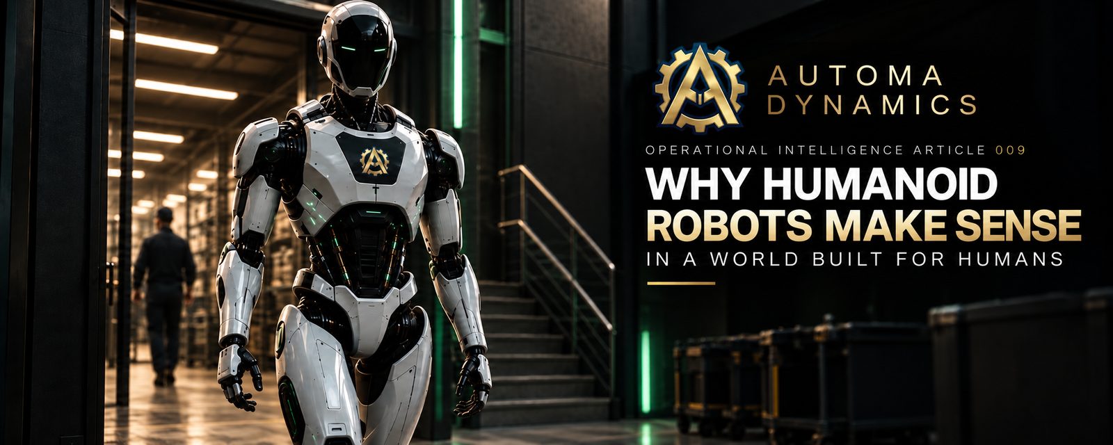 Why Humanoid Robots Make Sense in a World Built for Humans